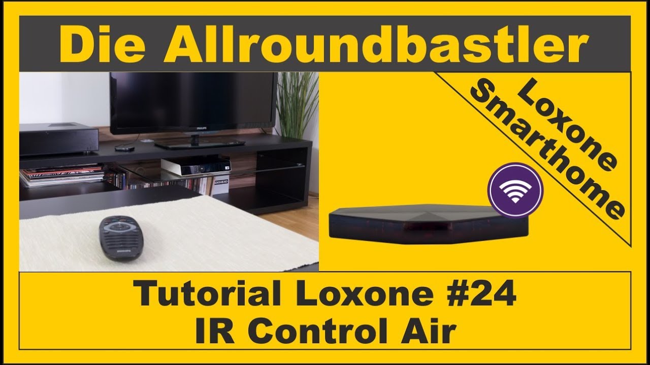 Tutorial Loxone #24 - IR Control Air