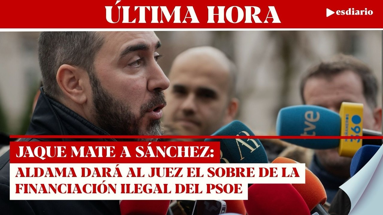 #ÚLTIMAHORA Aldama, jaque mate a Sánchez: dará al juez el sobre de la financiación ilegal del PSOE