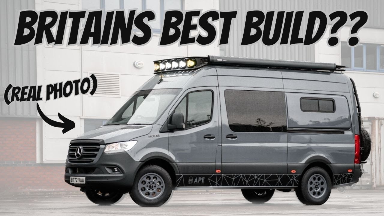 EPIC Mercedes Sprinter Build. 5 MINUTE VAN TOUR.