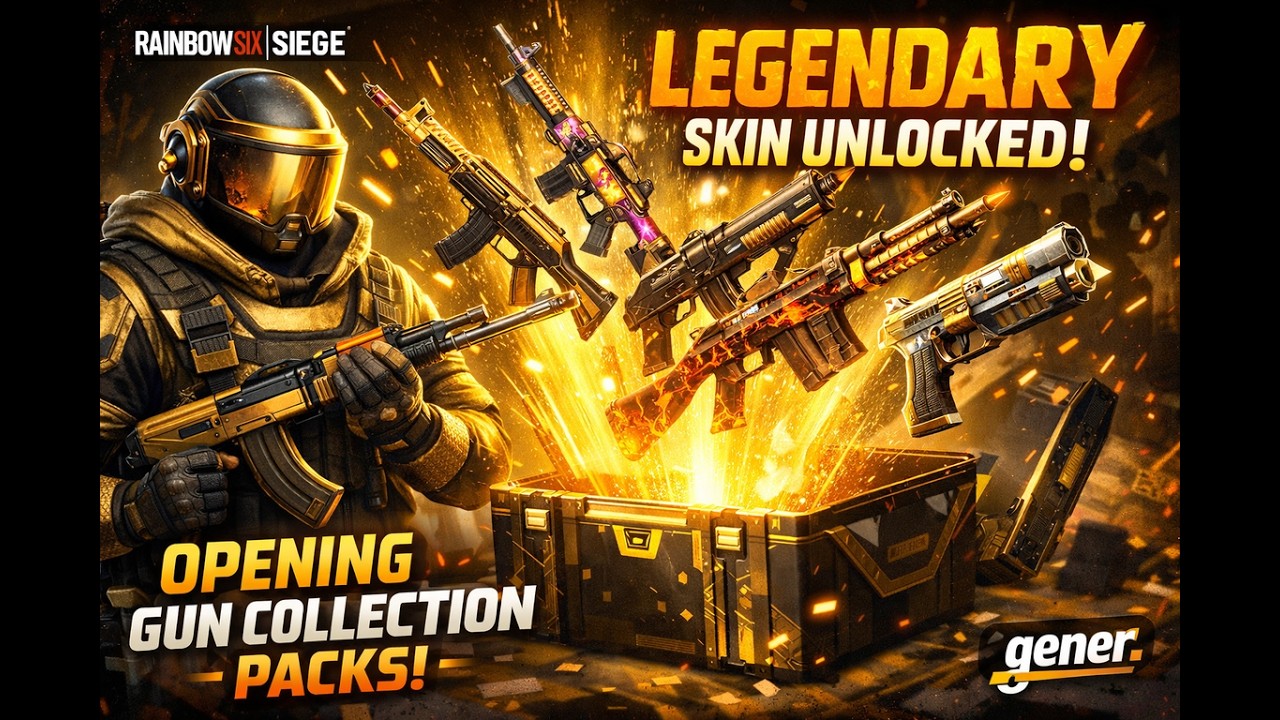 Opening Collection Packs! Legendary items | Rainbow Six Siege Mobile Live Gameplay
