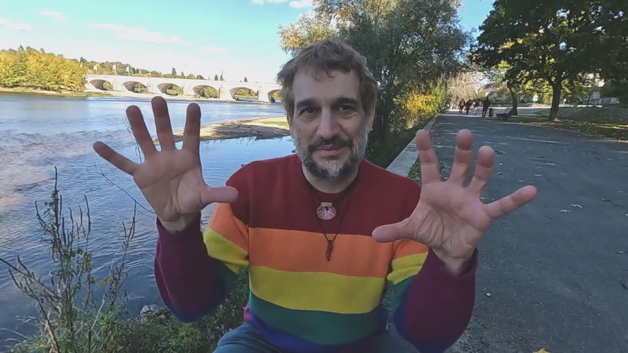 Otoño soleado junto al río Loira - Nuevo gobierno en Francia - Elecciones legislativas en Argentina