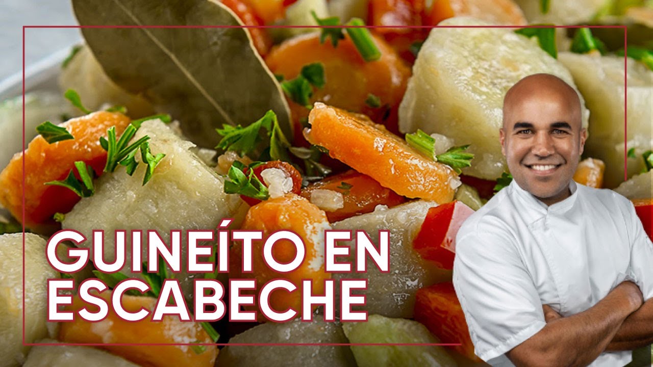 Cómo Preparar unos deliciosos Guineíto en Escabeche al Estilo Chef Piñeiro