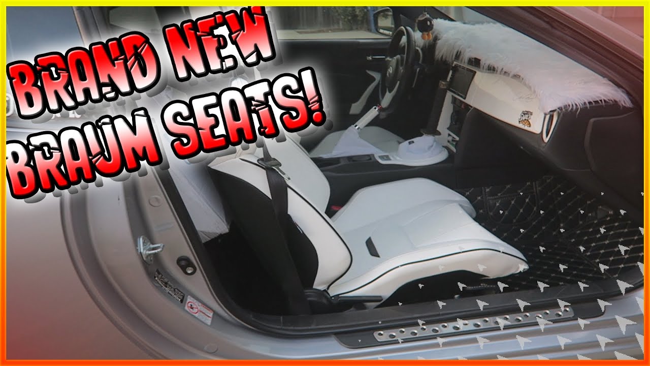 How To Install BRAUM Racing Seats for the FRS/BRZ/86!!