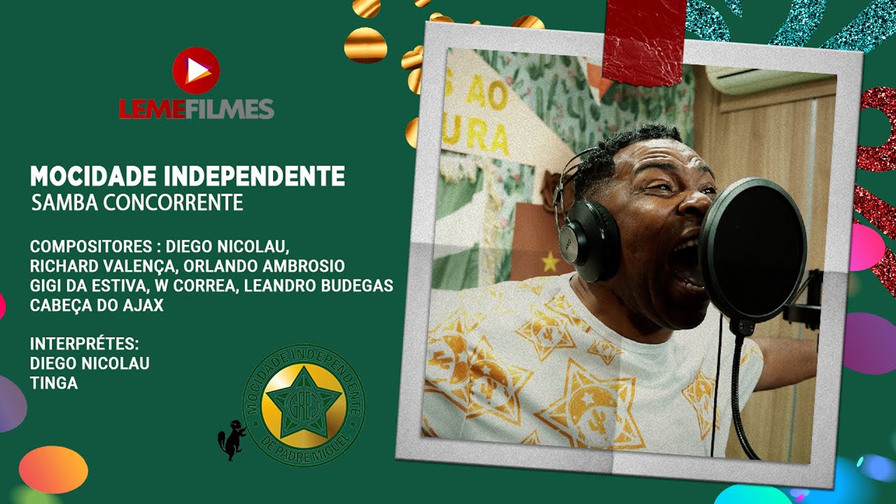Mocidade 2023 - SAMBA CAMPEÃO (CLIPE DA PARCERIA) - Diego Nicolau, Richard Valença e Parceiros