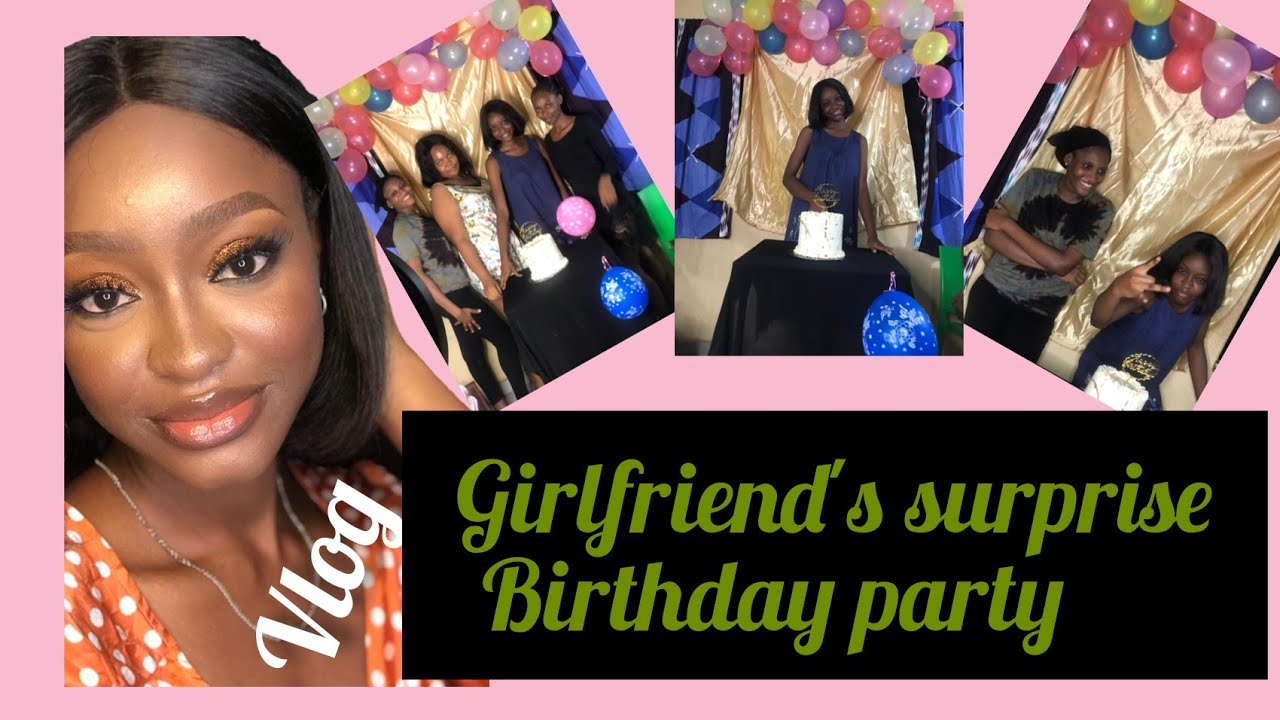 Girlfriend's Surprise Birthday party🎉🎉She didn't see it coming😂😂
