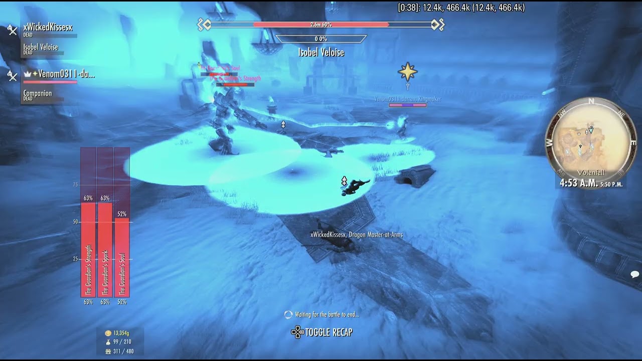 The Elder Scrolls Online Volenfell final boss vet.