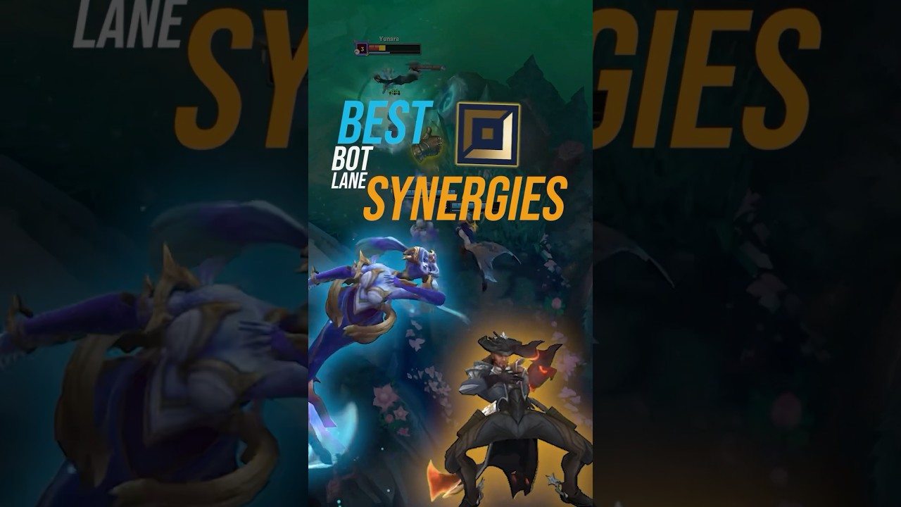 Best Duos for Bot Lane!! & no Senna is not a drain tank, she plays like one 😅 #leagueoflegends