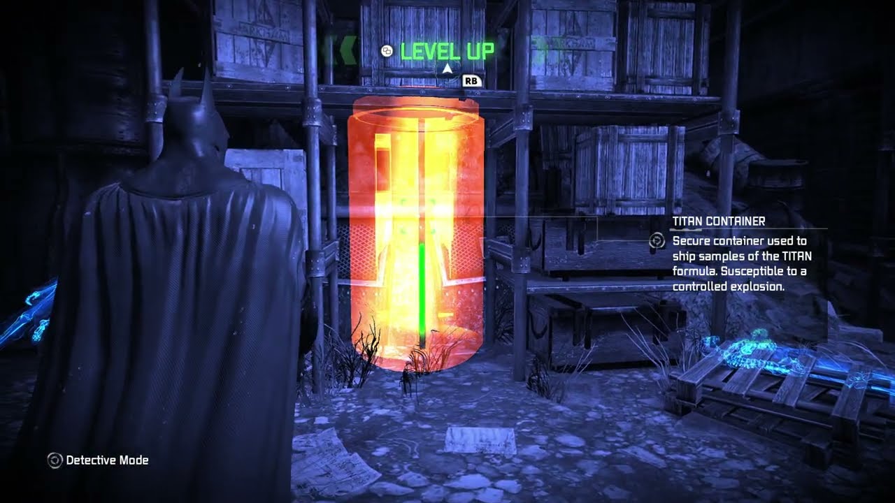 Batman: Arkham City - The Bowery (Bane Titan Containers)