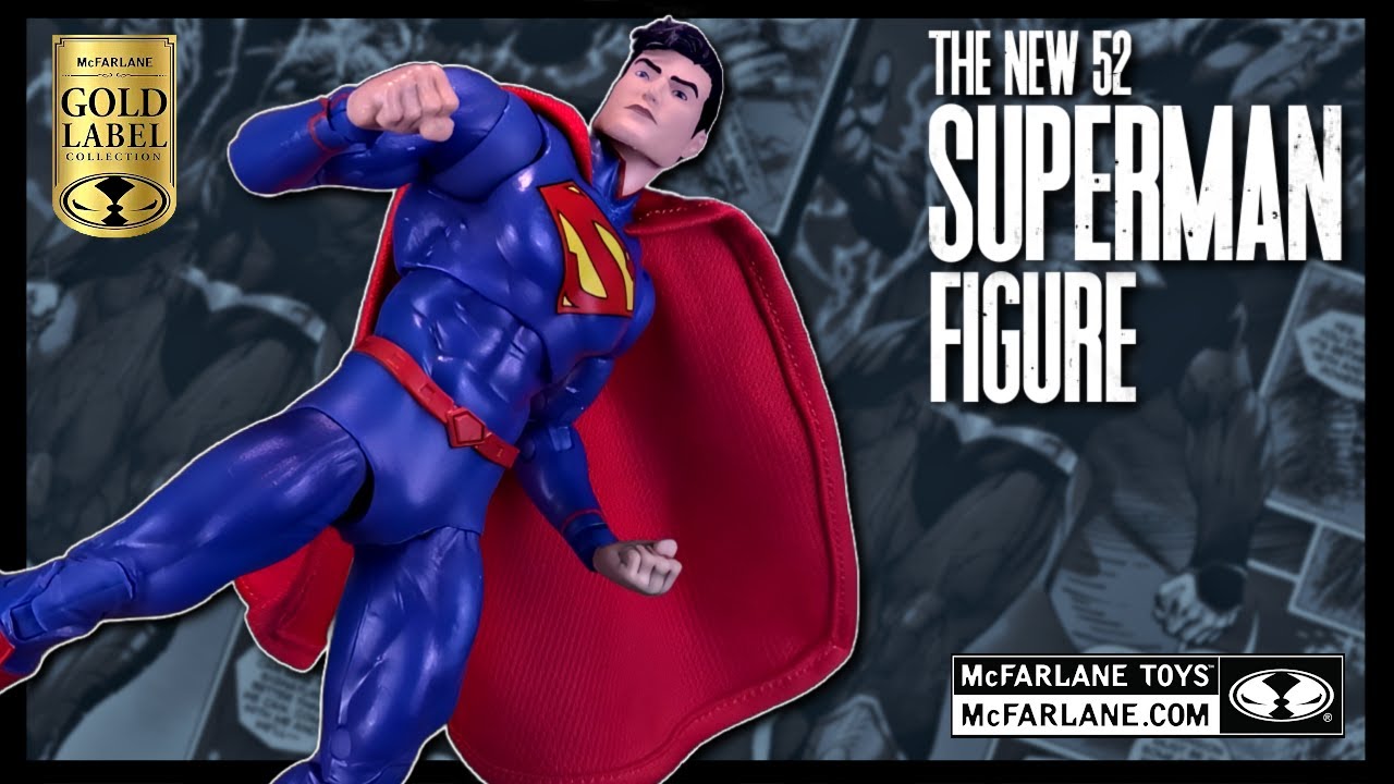 McFarlane Toys DC Multiverse Gold Label Collection The New 52 Superman Review | @The Review Spot