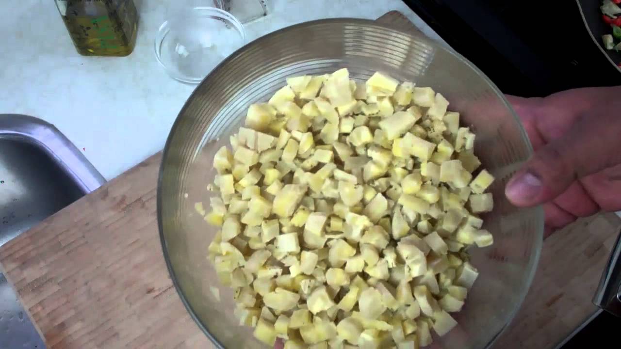 Рецепт салата из зеленого инжира (зеленый банан) — Крис Де Ла Роса