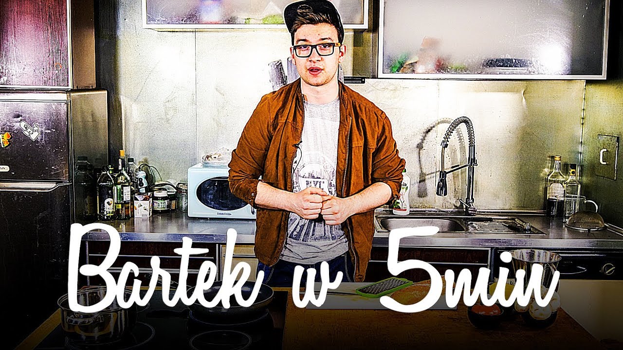 Zapiekanka z pieczarkami ! // Bartek w 5 minut odc.19