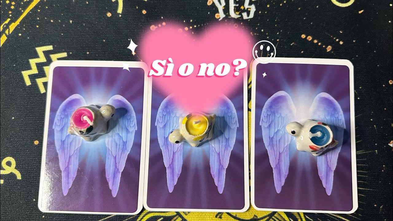 🩷🧚🏽‍♀️SI O NO A TRE DOMANDE CHE TI STANNO A CUORE !🔮tarocchi interattivi