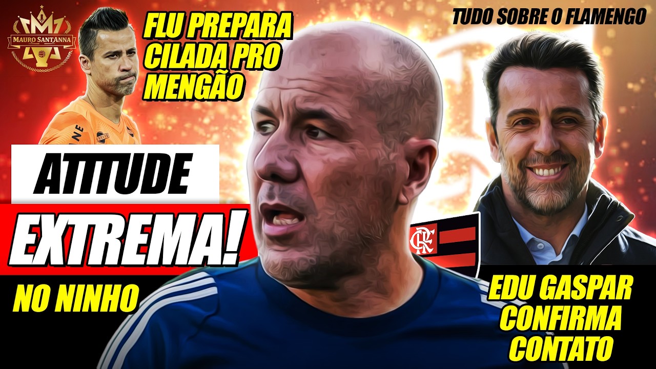 🚨 CONFIRMOU: EDU GASPAR CONTATADO! JARDIM TOMA ATITUDE EXTREMA! RIVAL PREPARA CILADA PRO FLAMENGO