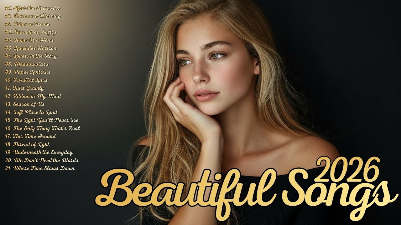 Romantic Playlist 2026 🎶 Beautiful & Calm Songs – Easy Listening Music