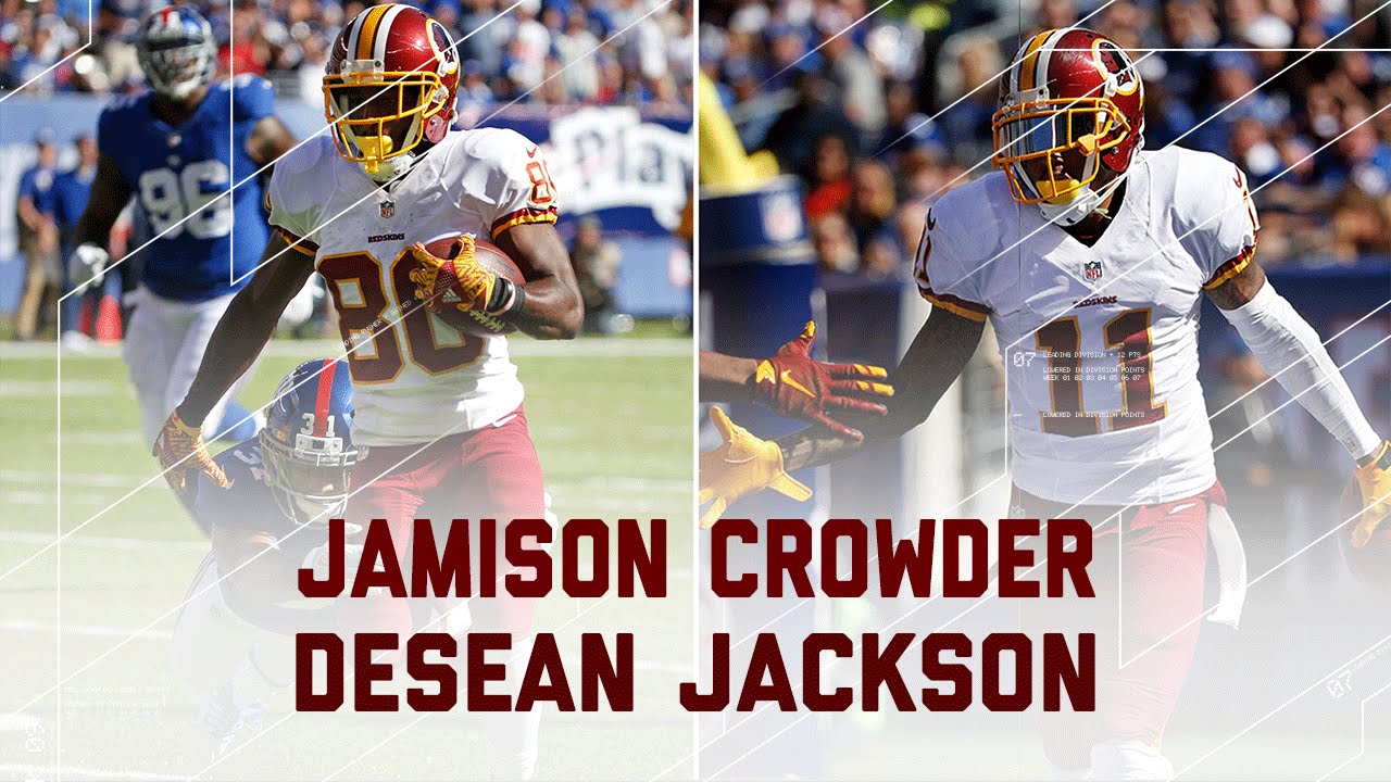 DeSean Jackson & Jamison Crowder Highlights | Redskins vs. Giants | NFL Week 3 Player Highlights