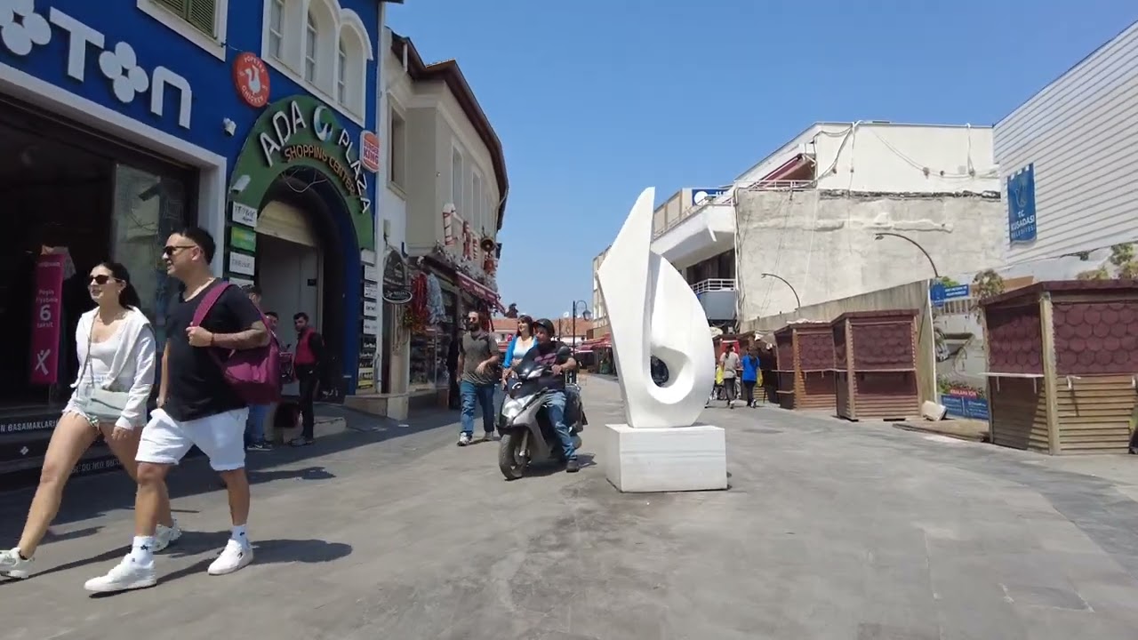 KUŞADASI CENTRUM TÜRKIYE | 23 April 2025 | 4k UHD 60fps
