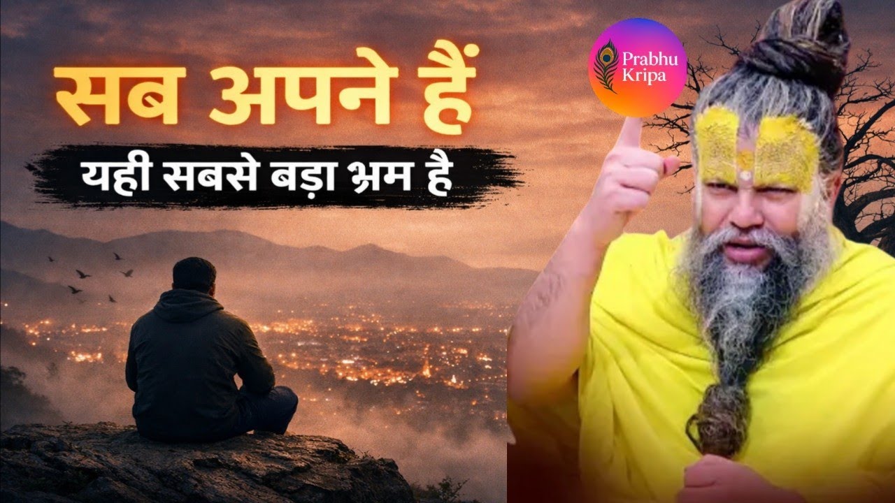 सब अपने है। यही सबसे बड़ा भ्रम है! श्री प्रेमानंद कथा #bhaktividio #motivation#premanandjipravachan 