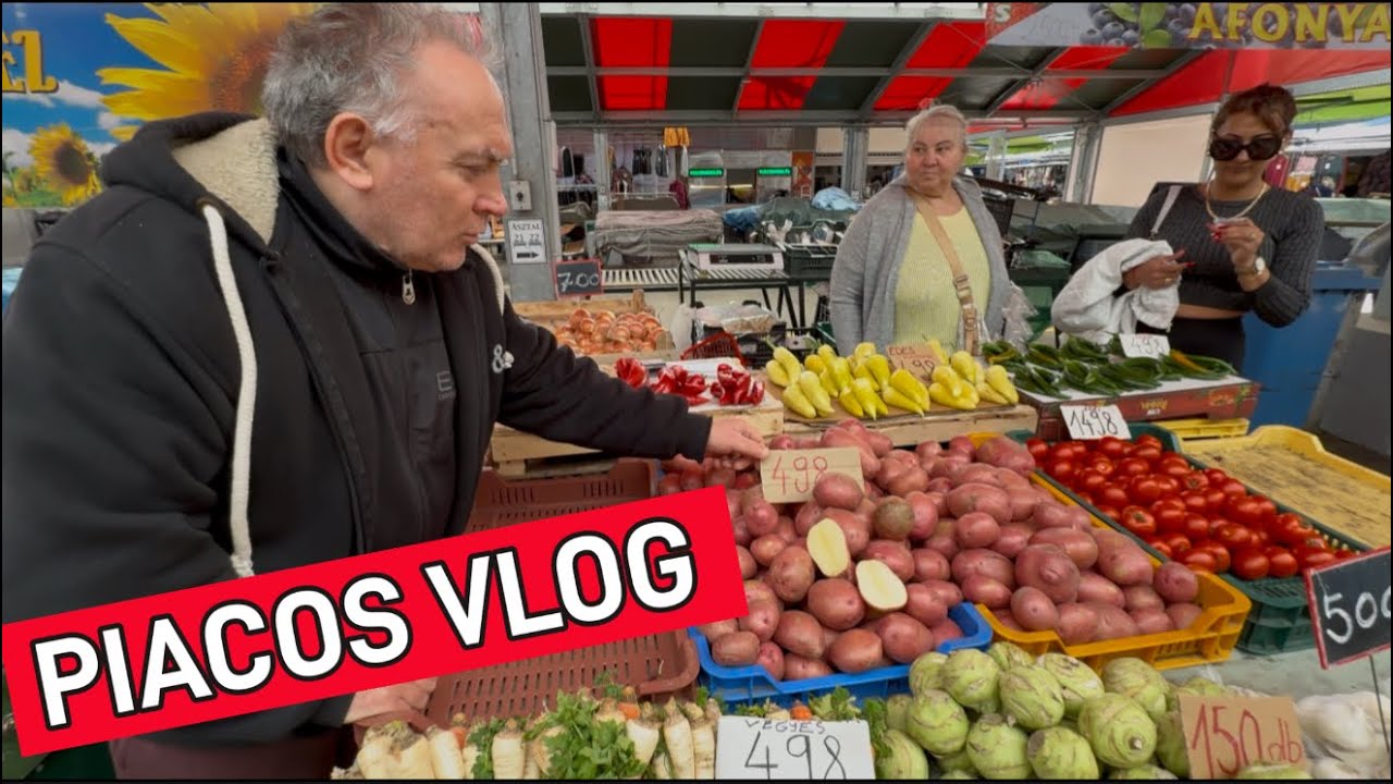 🍅PIACOS🥦VLOG🥑GYERTEK VELÜNK VÁSÁROLNI🛍️