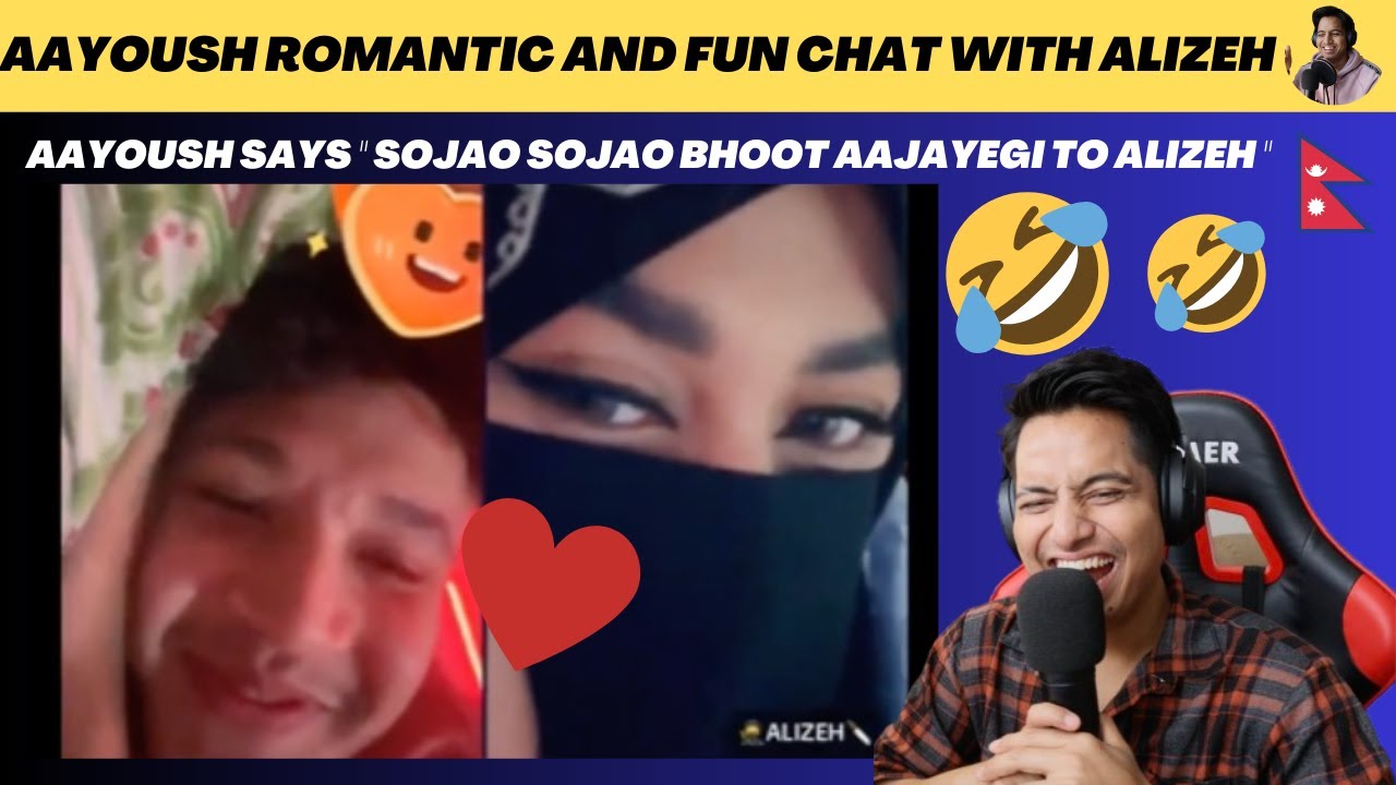 AAYOUSH SAYS TO ALIZEH 🥷🥷 