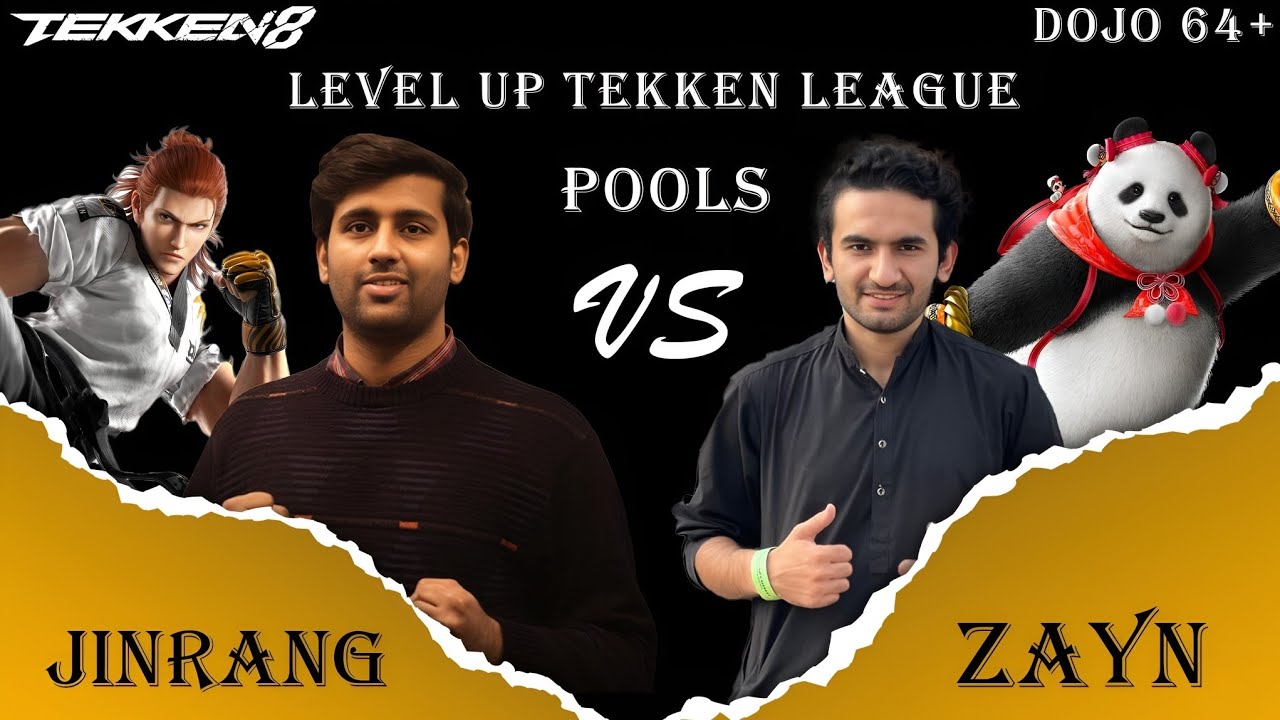 TEKKEN 8 - Jinrang (Hwoarang) vs Zain (Panda) - Level Up Tekken League - Pools