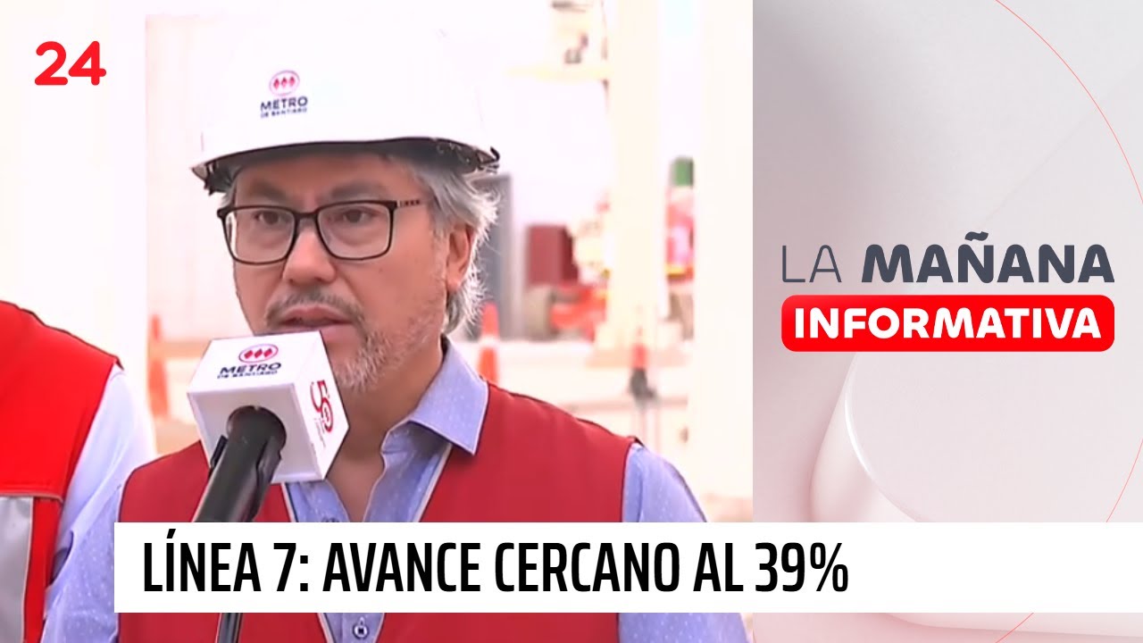 Metro de Santiago puso fin anticipado a contrato vinculado a la Línea 7 por graves incumplimientos