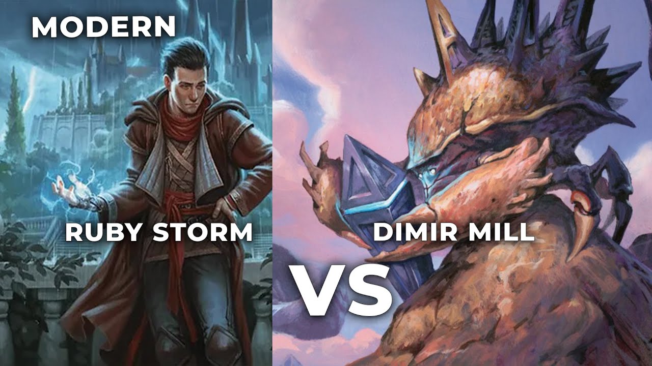 Ruby Storm vs Dimir Mill (MTG Modern)
