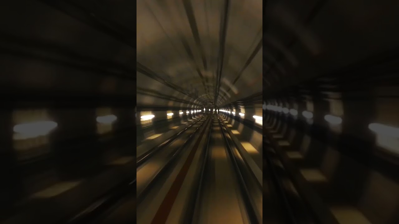 Subway Tunnel Timelapse HD Free video no copyright