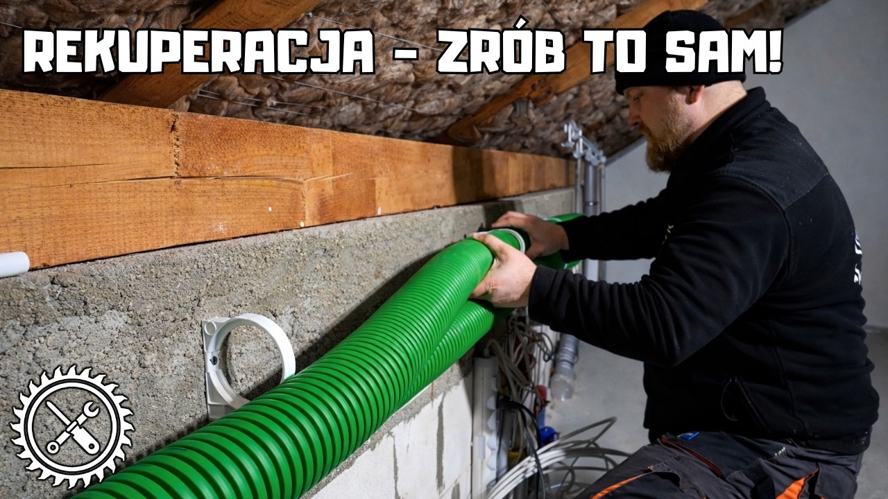 Rekuperacja – jak samodzielnie wykonać instalację – wentylacja mechaniczna w systemie PE-FLEX