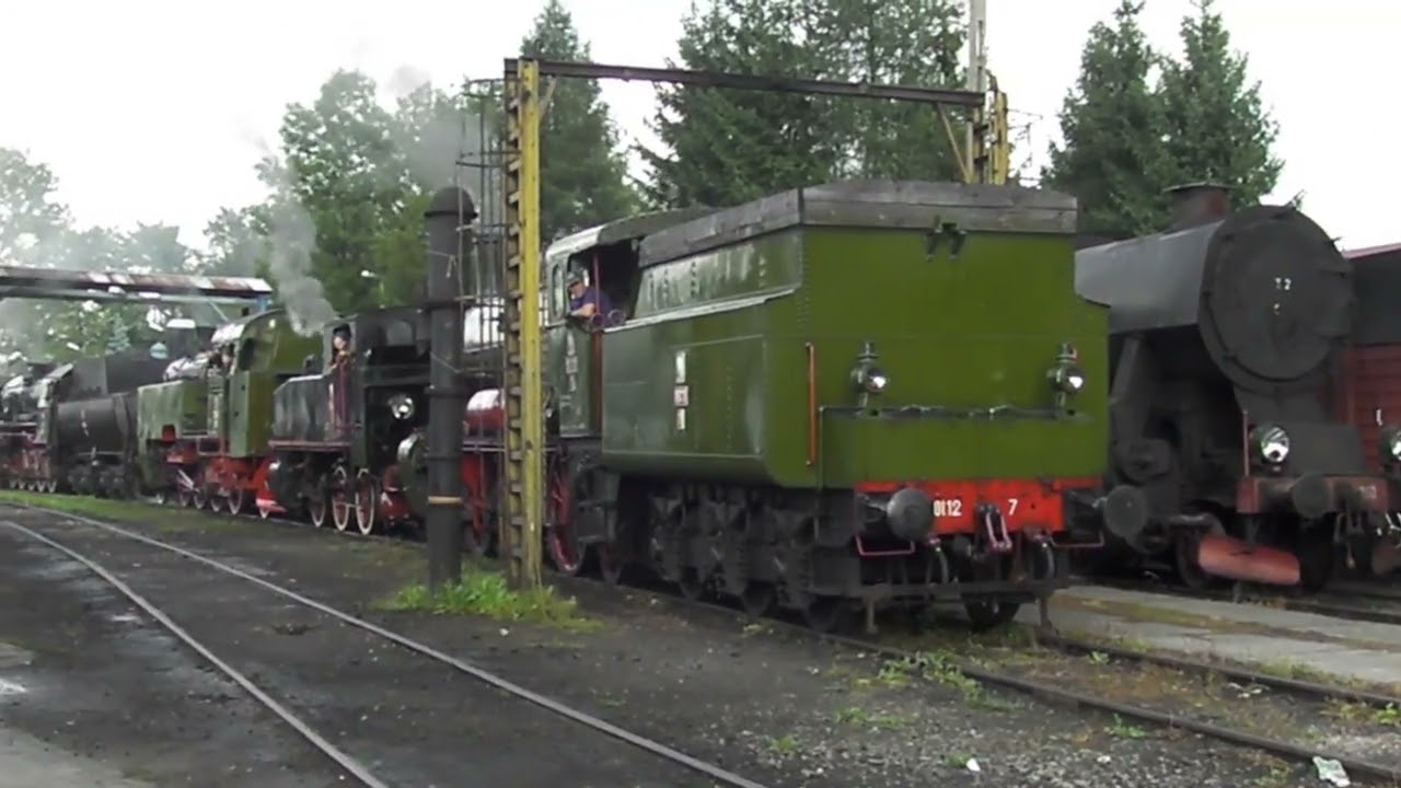 Przygotowania do pokazów parowozownia Chabówka 2012 r ‐