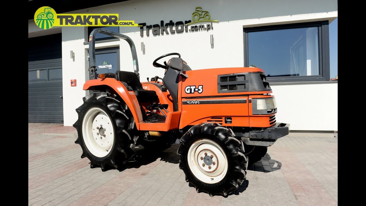 Kubota GT5 4x4 23KM japoński mini traktorek traktor.com.pl