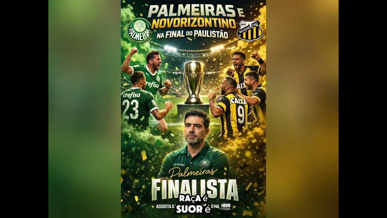 PALMEIRAS E NOVORIZONTINO NA FINAL MÚSICA 