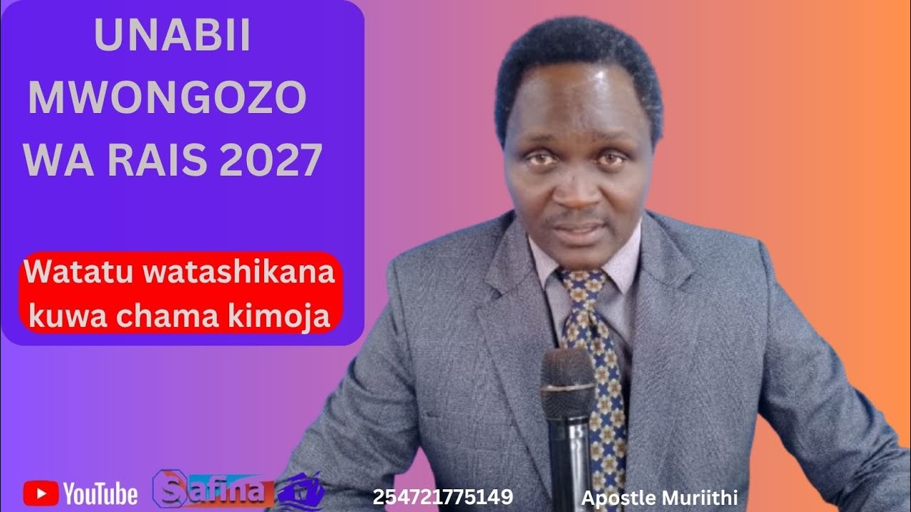 UNABII :3 WATASHIKANA KWA CHAMA KIMOJA 2027