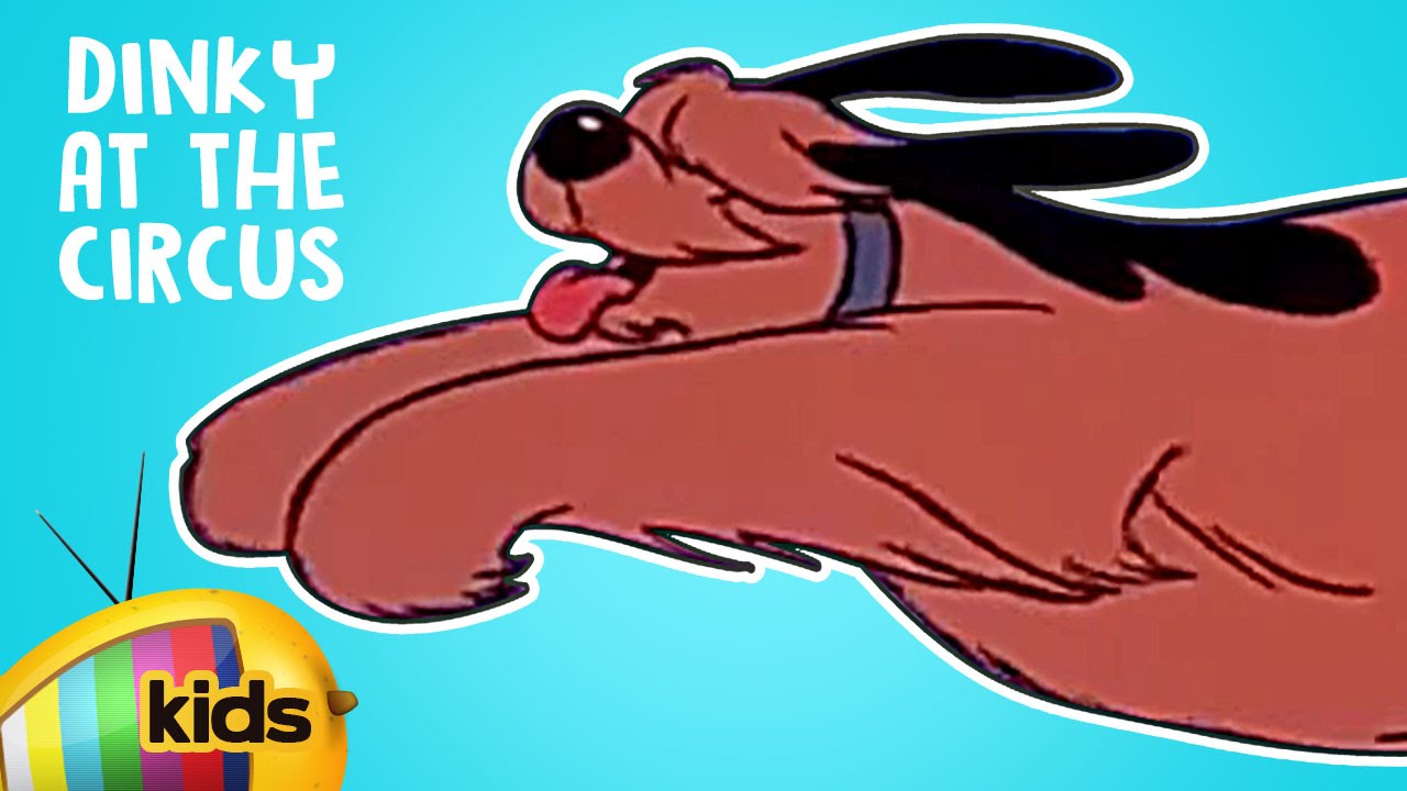 Dinky Dog Animated Series | Dinky At The Circus | Funny Dog Short Story For Children