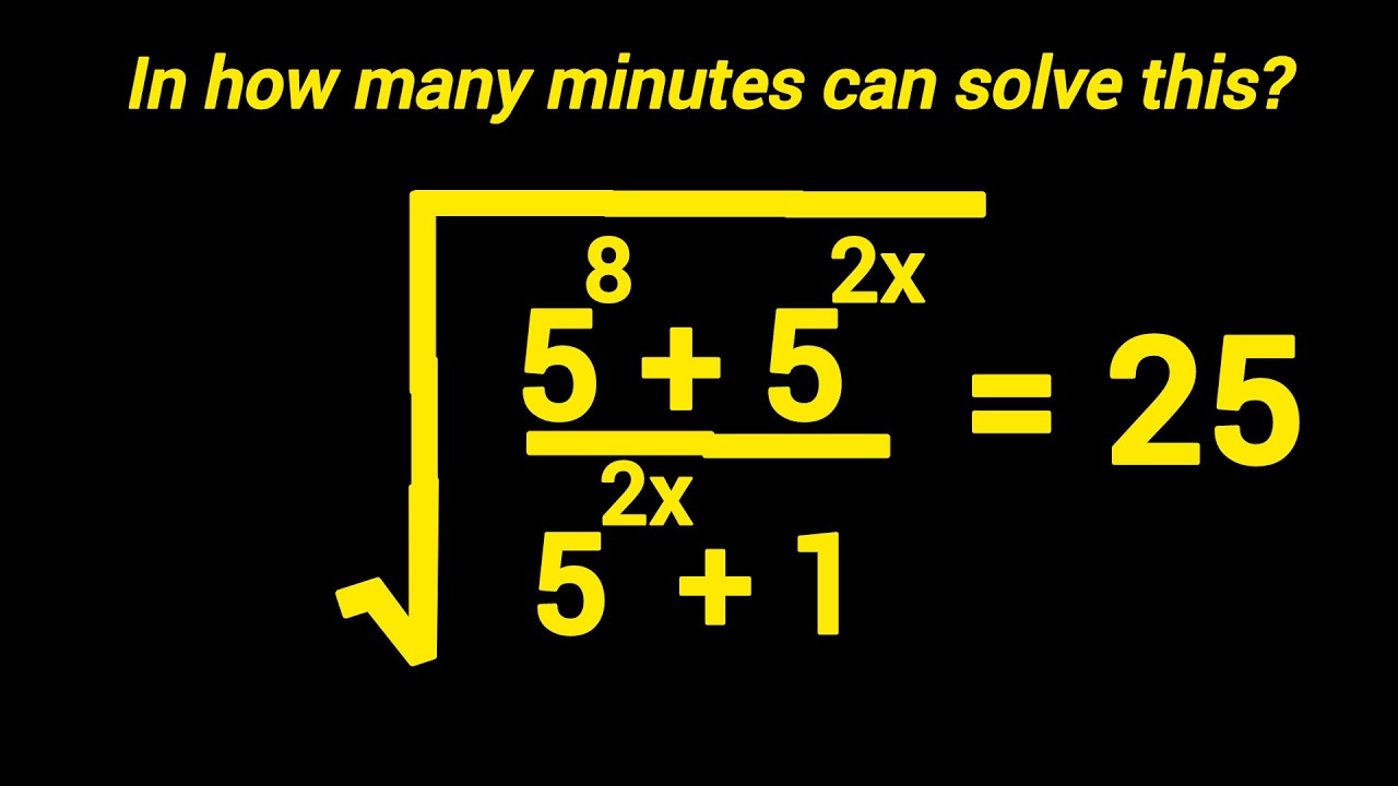 Solve This Mind-Blowing Exponent IQ Challenge (99% FAIL!)