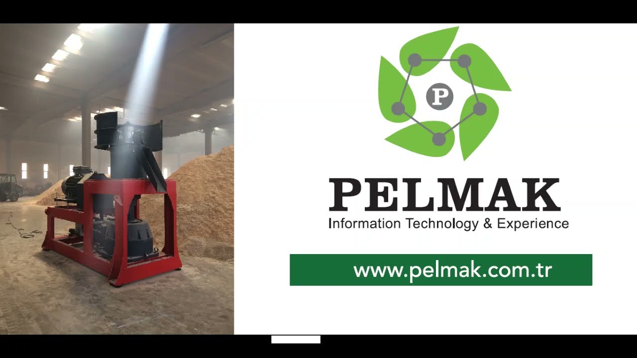 132 KW Pelet Makinesi / 2 Ton Saat Kapasite