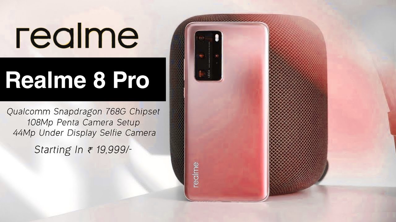 Realme 8 Pro - Unboxing , Details First Look , Price , Specs , The Mast Smartphone