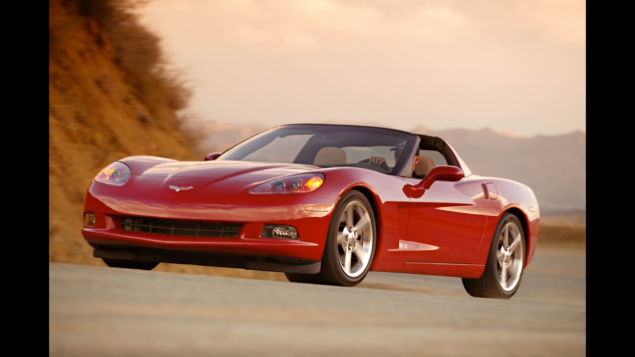 Коллекционная металлическая машинка Kinsmart 2007 Chevrolet Corvette C6 Z06