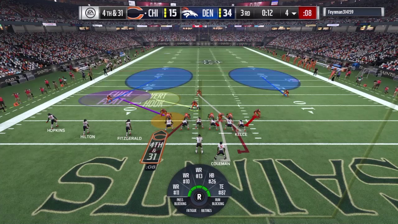 Madden 17: Unblockable 44 Split Edge Heat