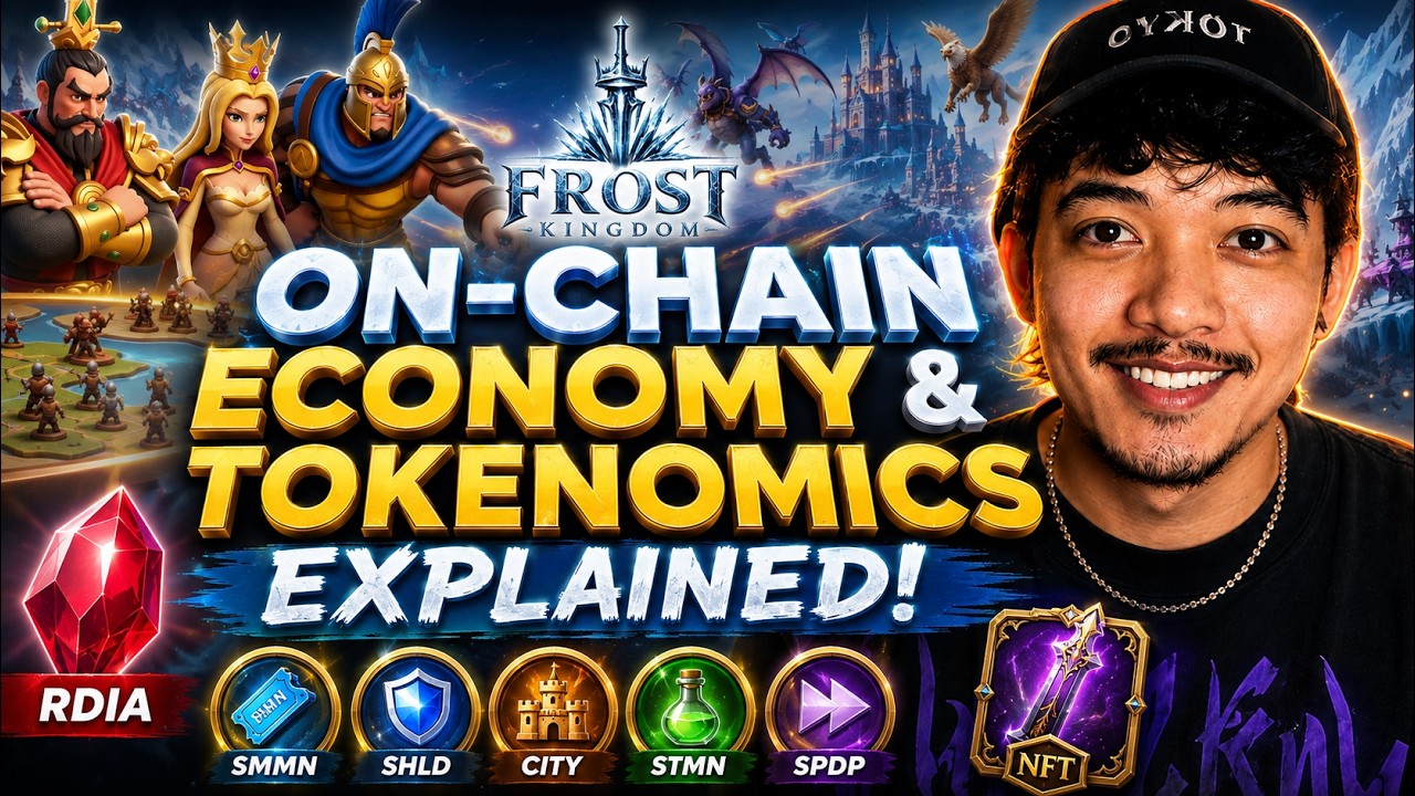 Frost Kingdom ON-CHAIN ECONOMY Explained! 💰 RDIA, Item Tokens & NFTs!