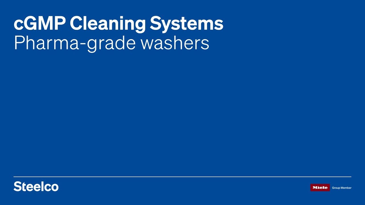 Pharmaceutical Washing Systems | cGMP Washer | Steelco Group