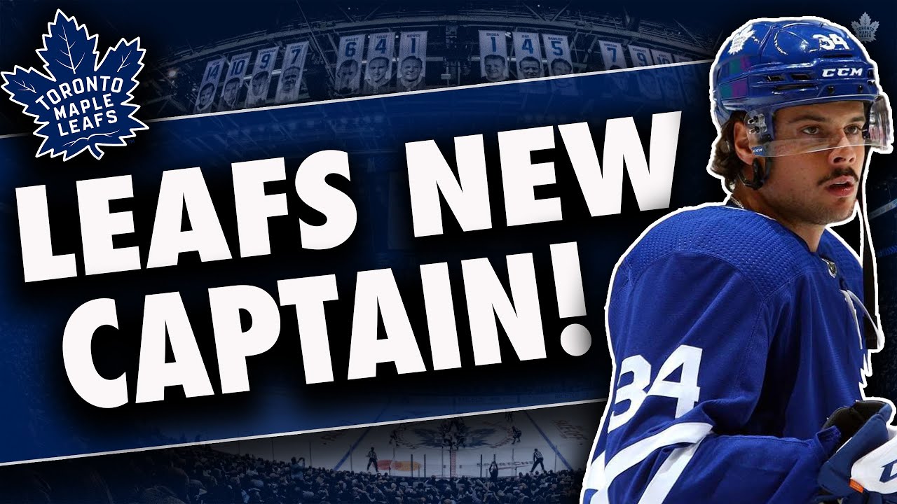 Maple Leafs name Auston Matthews captain!
