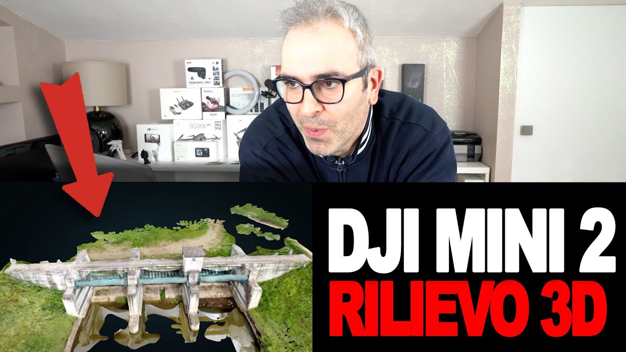 Fotogrammetria con il DJI MINI 2 #webodm #djimini2 #fotogrammetria #rilievo3d