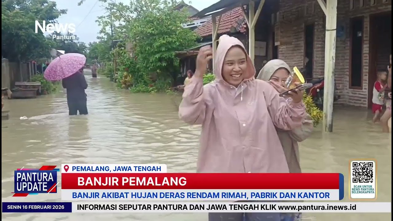 Banjir Pemalang rendam pemukiman, pabrik dan perkantoran