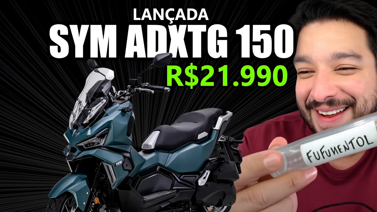 Lançada SYM ADXTG 150 por R$21.990