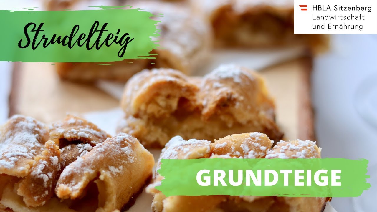 Strudelteig selbst gemacht! | HBLA Sitzenberg