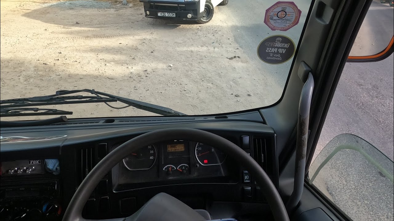 Pov video truck driving Isuzu frr90 in coast #drivingbro #povvideo 
