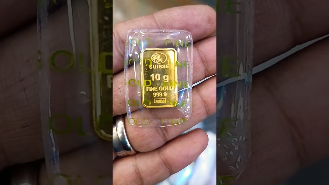Suisse Fine Gold Bar 24k #suisse #finegold #gold #goldbar #24kgold #puregold #pure #bars #viralreel
