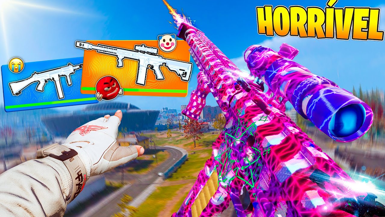 USEI O 🤬META AMALDIÇOADO🤬 DO WARZONE E... (CORINGUEI MANO 🤡🤡🤡)