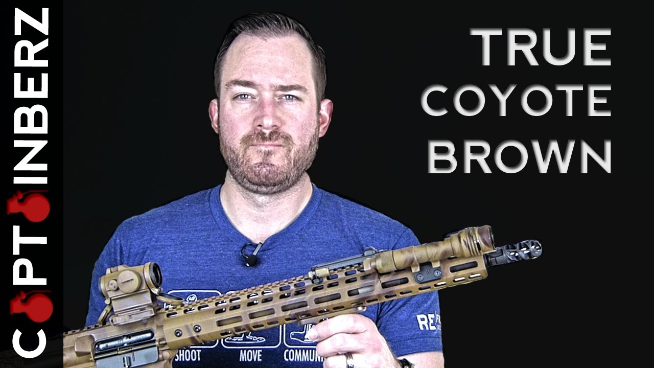 True Marine Coyote Brown Spray Paint for Rifle/Pistol Camo!