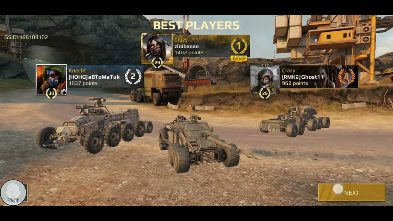 Crossout Mobile XO - Spectre & Aspect - Weapon review/gameplay - HD 60fps